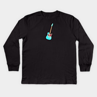 Electric Guitar #2 Kids Long Sleeve T-Shirt